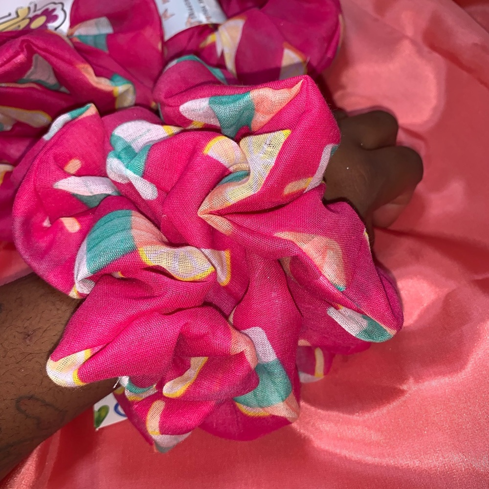 Pink popsicle Scrunchie